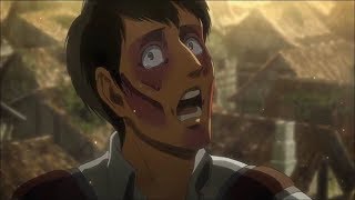 Bertholdt death by Armin titan  Attack On Titan Season 3 [upl. by Eigram636]