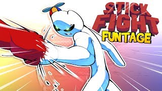 Stick Fight FUNTAGE  HOT and STICKY [upl. by Arymat]