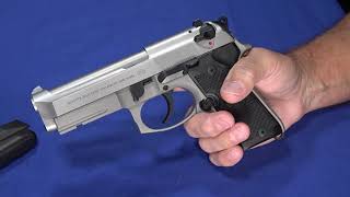 Smaller 92 Beretta 92FS Compact Inox [upl. by Amin]