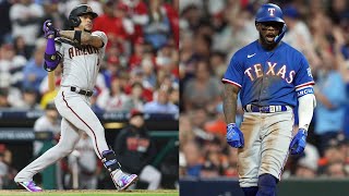 Dbacks force Game 7 Rangers MOVE ON A WILD night in baseball [upl. by Nolita]