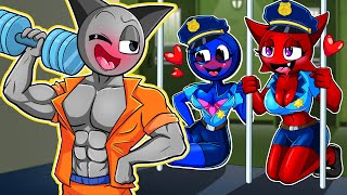 INCREDIBOX SPRUNKI GRAY x JEVIN But Theyre Prison  Cartoon Animation [upl. by Angelita]