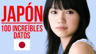 100 INCREÍBLES datos de Japón Vídeo educativo [upl. by Phelgen349]