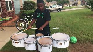 Awesome Drummer Jig 2 Quad Part Atlanta Drum Academy [upl. by Ev]