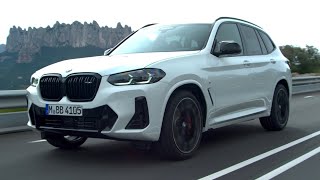 New BMW X3 M40i 2022  driving exhaust sound amp details [upl. by Lenor]