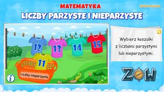 Liczby parzyste i nieparzyste [upl. by Enelrak]