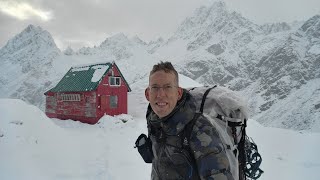 Camping in an Alaskan Survival Cabin [upl. by Halimak]