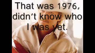 Alan Jackson 1976 Lyrics [upl. by Ilene]