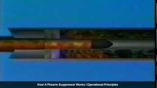 How A Firearm Suppressor Works [upl. by Sinnek]