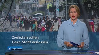 tagesschau 2000 Uhr 13102023 [upl. by Packston]