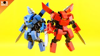 Lego Mini Mech  Part 11 Tutorial [upl. by Theran]