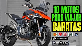 ✅ LAS MEJORES MOTOS PARA VIAJAR BARATAS Bajo Cilindraje 2020 y 2021 [upl. by Netsirt]