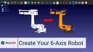 Model your robot arm  Part 1 [upl. by Mavis825]