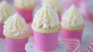 How to Make the BEST Vanilla Cupcakes [upl. by Natsrik]