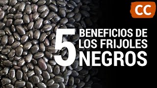 5 Beneficios de los Frijoles Negros  Ciencia de la Comida [upl. by Emlynn]