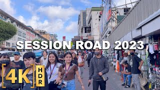 The BER Month in Session Road Baguio  2023 Walking Tour to Burnham Park  4K HDR  Philippines [upl. by Aleicarg]