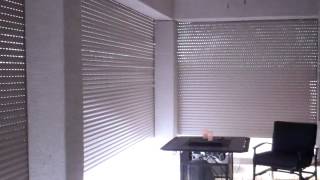 Rolling Shutter Security Shutter Patio Enclosure [upl. by Wolpert]