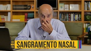 Nariz sangrando O que fazer  Drauzio Comenta 55 [upl. by Nage]