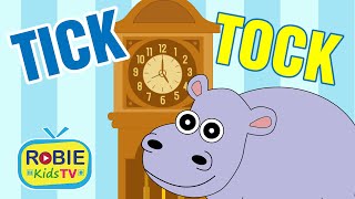 Hickory Dickory Dock And More Nursery Rhymes and Kids Songs  ROBIEKidsTV [upl. by Tnilc826]