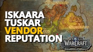 Iskaara Tuskar Vendor WoW Reputation [upl. by Esiralc]