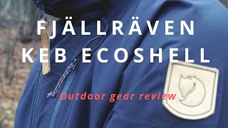 Review Fjällräven Keb Ecoshell jacket [upl. by Adal]