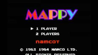 Mappy NES Music  Bonus Complete [upl. by Eserahc101]