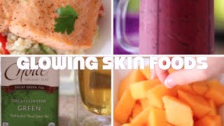 5 Foods For Glowing Skin MY Healthy Skin Diet  Rachel Talbott [upl. by Annadiane880]