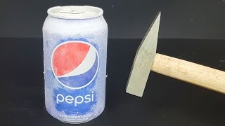 Science Experiment LIQUID NITROGEN vs PEPSI [upl. by Ahsinac]