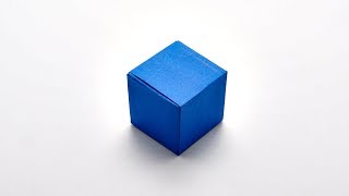 ORIGAMI SEAMLESS CUBE Jo Nakashima [upl. by Aerdnahc818]