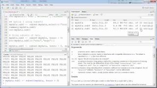 Basic Data Analysis in RStudio [upl. by Aneev]