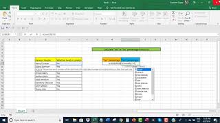 Calculate quotYesquot or quotNoquot percentage from a list in Excel [upl. by Asyral]