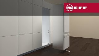 Kühlschrank einbauen leicht gemacht Easy Installation – NEFF Kühlschränke [upl. by Notgnirrac938]