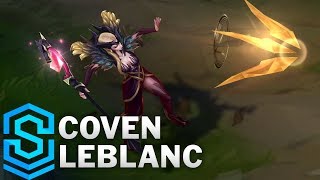 Coven LeBlanc Skin Spotlight  League of Legends [upl. by Alya]