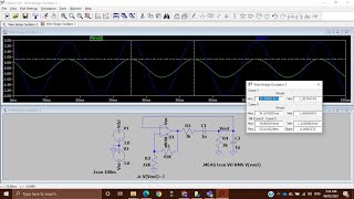 WienBridge Oscillator Project using LTSpice play at x075 speed [upl. by Tertia]