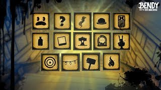 All Bendy Chapter 4 Achievements Analyzed [upl. by Natsud810]