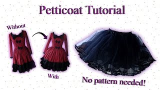 Petticoat Tutorial [upl. by Garrott]