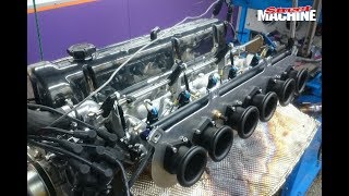 7500rpm Nissan L28 Engine Dyno  350hp [upl. by Elin]