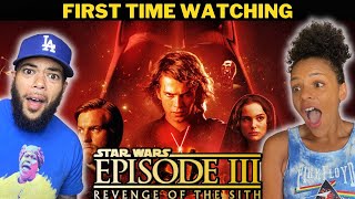 STAR WARS EPISODE III REVENGE OF THE SITH  FIRST TIME WATCHING  MOVIE REACTION [upl. by Eedoj]