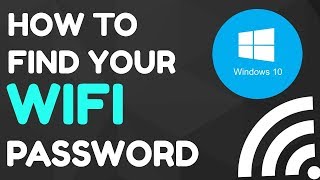 How to FindRecover your WiFi Password  Windows 10 [upl. by Akenit]