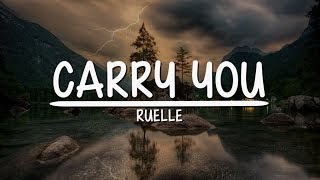 Ruelle  Carry You Lyrics Video  Serendipity [upl. by Ahsayn]