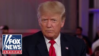 Donald Trump speaks out after visiting southern border in Hannity exclusive [upl. by Eerized]