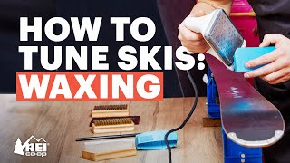 How to Wax Your Skis  Everything You Need to Know  REI [upl. by Adaiha]