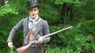 1816 Musket Firing Demonstration [upl. by Allisirp]