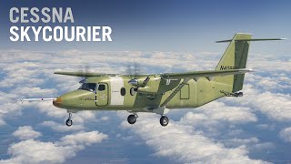 Textron’s Cessna SkyCourier Aircraft Makes Its First Flight – AIN [upl. by Birkett]