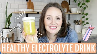 NATURAL ELECTROLYTES DRINK RECIPE  NATURAL ELECTROLYTE WATER RECIPE  HOMEMADE PEDIALYTE [upl. by Bascomb]