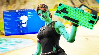 💯La MEILLEURE SENSIBILITÉTOUCHES et PARAMÈTRES Clavier Souris pour jouer à FORTNITE sur PC [upl. by Graehme]