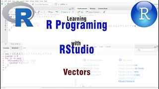 R basics using Rstudio  3  Vectors  Tutorial for Beginners [upl. by Grefer]