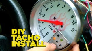 How To Install a Tacho Gauge [upl. by Innis776]