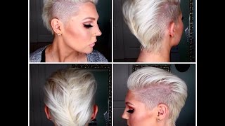 How To Get amp Maintain Short Platinum Blonde Hair [upl. by Ahsek]