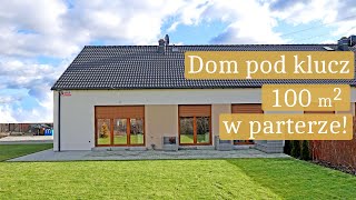 Dom dla rodziny 100 m2  Projekt domu parterowego  Wnętrze w stylu MODERN CLASSIC [upl. by Ahset]