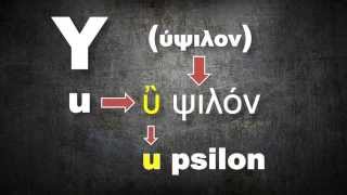 Greek alphabet the CORRECT pronunciation [upl. by Zurkow]